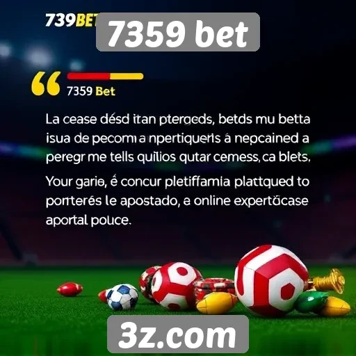 Opiniões de usuários sobre experiência em 7359 bet